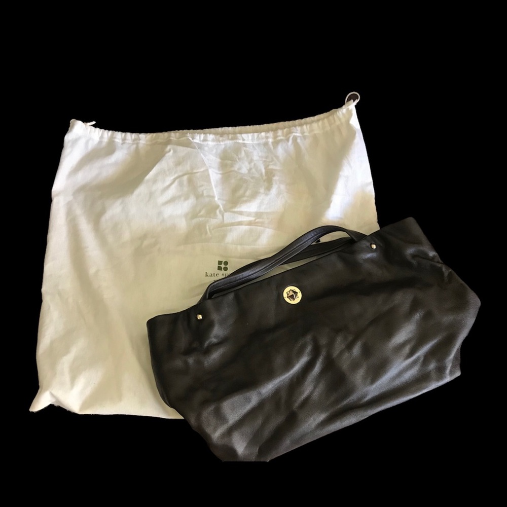 Kate Spade brown soft leather tote